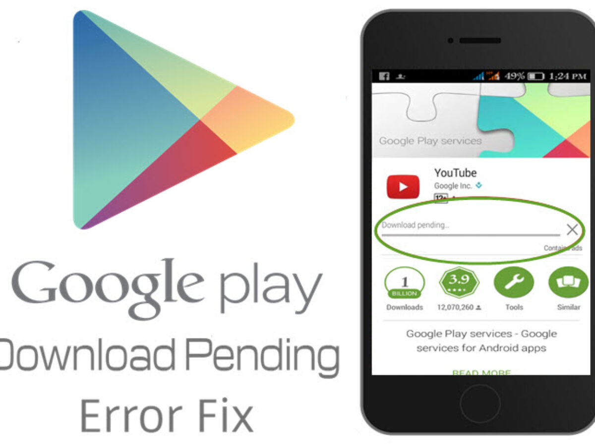 Why download pending in google play store online