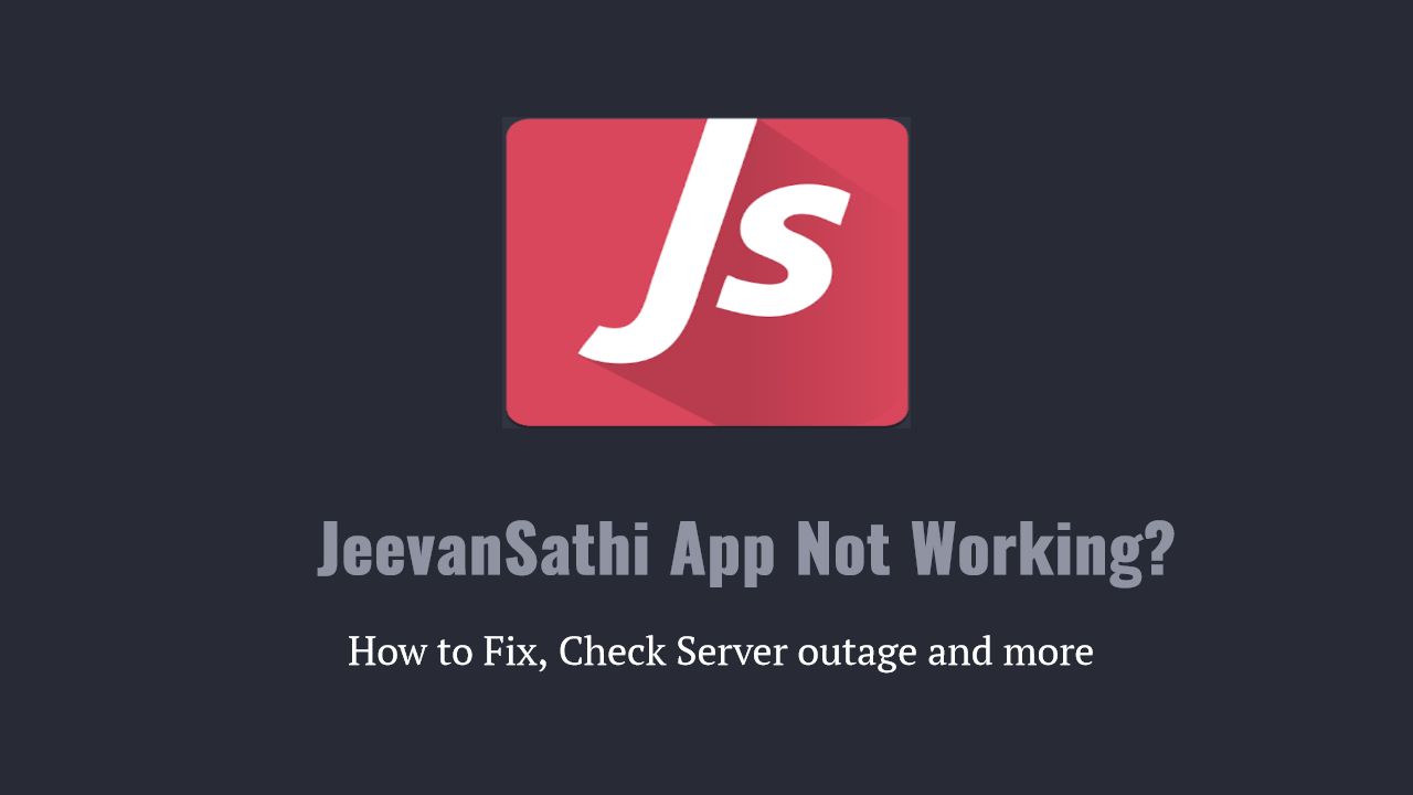 JeevanSathi app not working