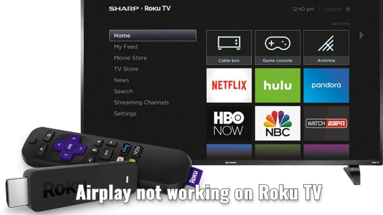 Airplay Not working on Roku TV