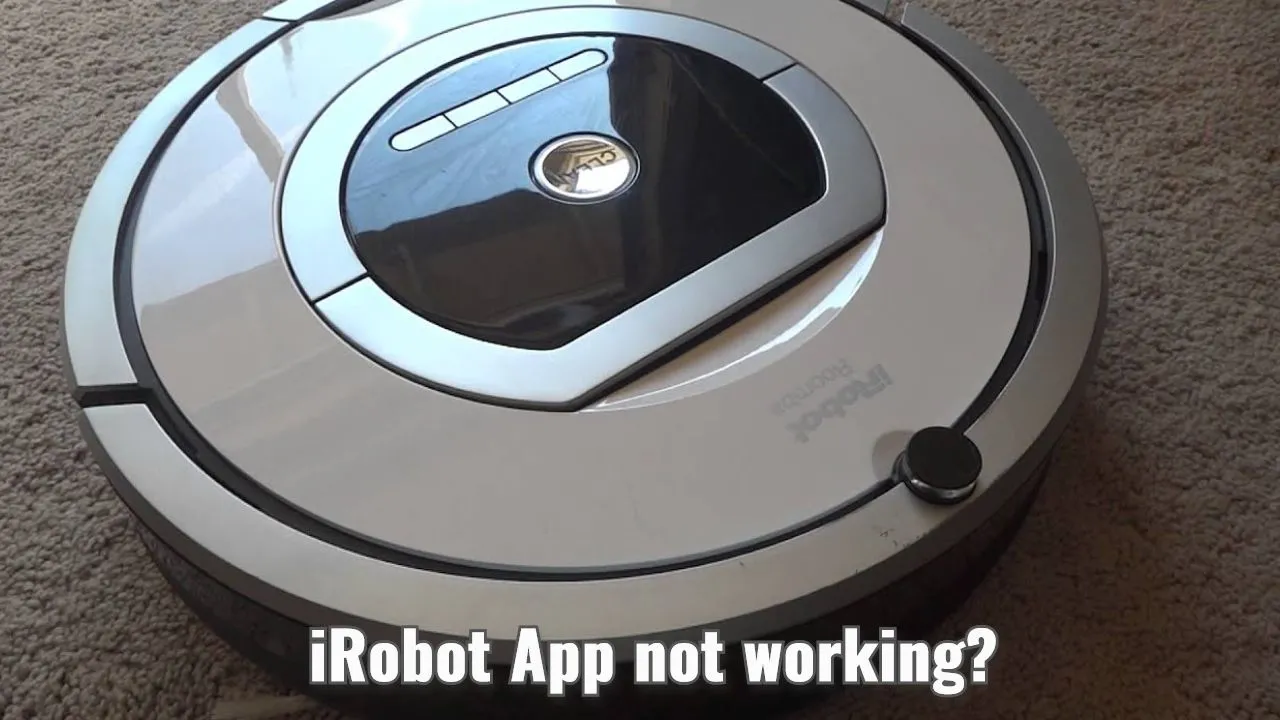 iRobot app not working