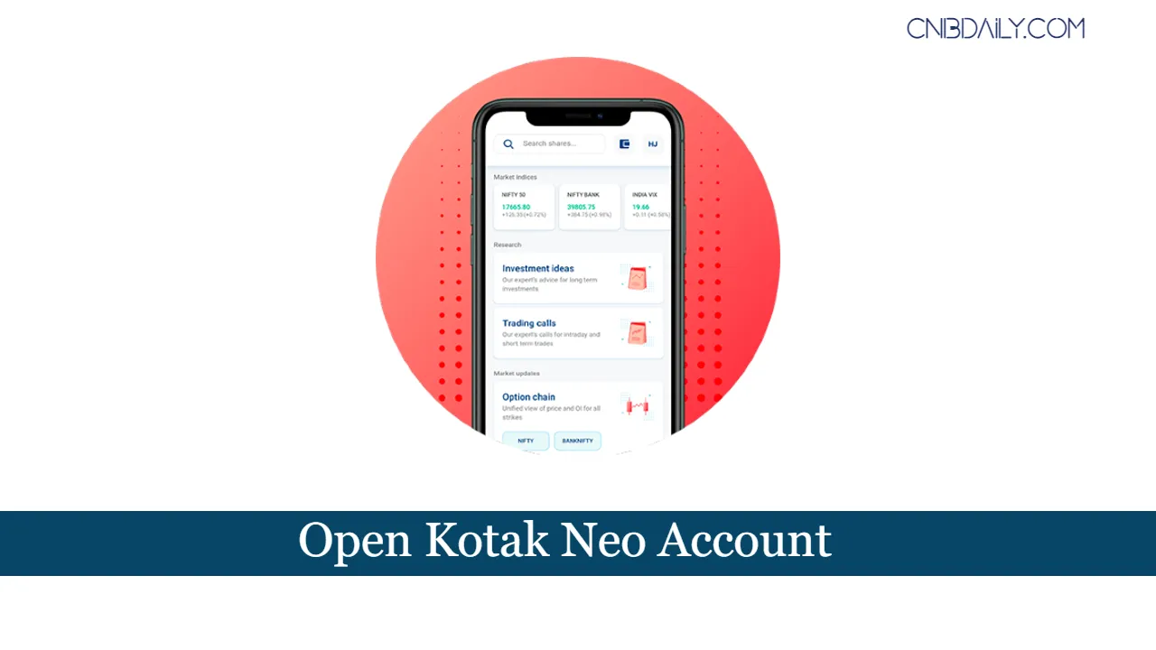 Kotak Neo How To Open A Demat Trading Account 8001