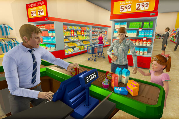 Supermarket Simulator restocker not workin